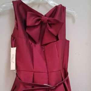 Eliza J Red Fit and Flare Dress
